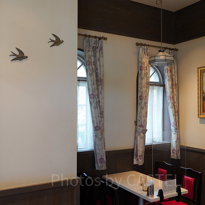 喫茶ビクトリヤの店内