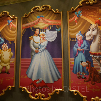 シンデレラ城の中にある