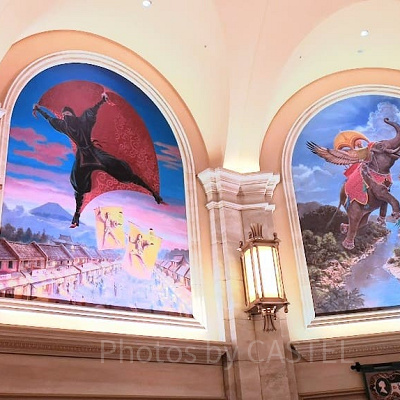 ディズニーシーのソアリン内部