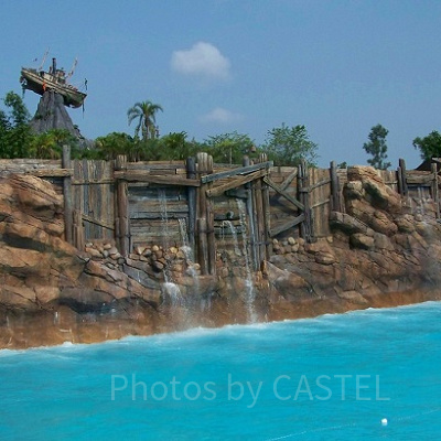 タイフーン・ラグーン内。