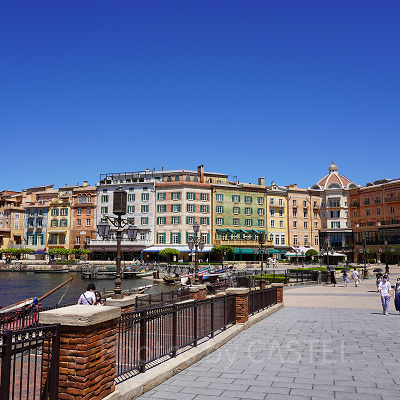 イタリアの街並みポルト・パラディーゾ