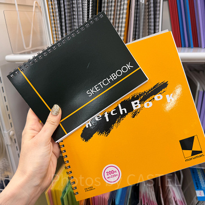 スケッチブック（ダイソー）