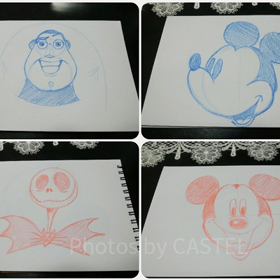 大好きなキャラクターが書けると楽しいです！