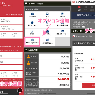 JALダイナミックパッケージ