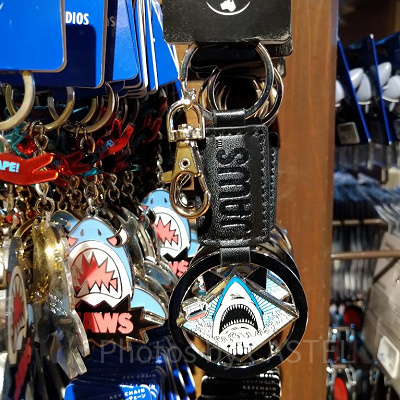 ジョーズ黒革キーホルダー