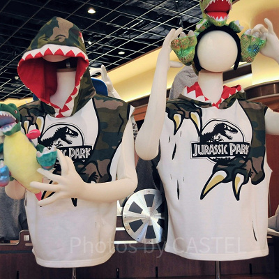 ジュラシックパークの20周年ノースリーブシャツ