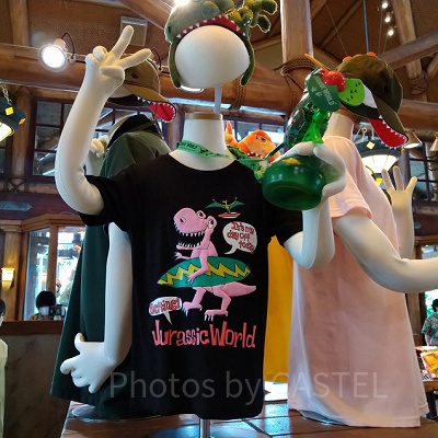 ジュラシックパークコミック風Tシャツ