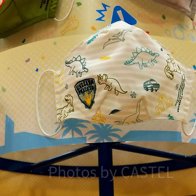 ジュラシックパークひんやりマスク