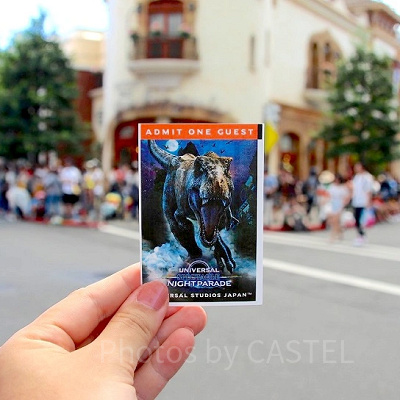 ジュラシックパーク（絵柄）のUSJチケット