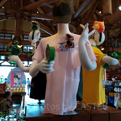 ジュラシックパークピンクロゴTシャツ