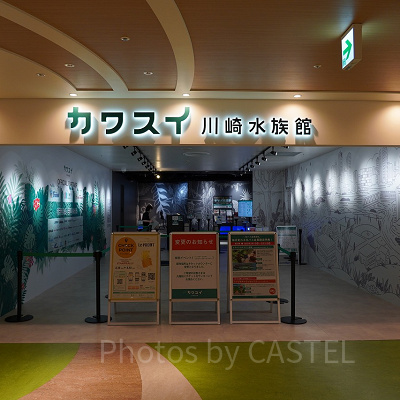 カワスイ 川崎水族館のエントランス