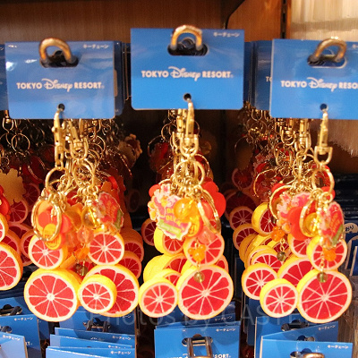 キーチェーン（ピンクグレープフルーツ）