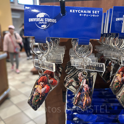 キーチェーンセット（USJ×モンハンワイルズ）