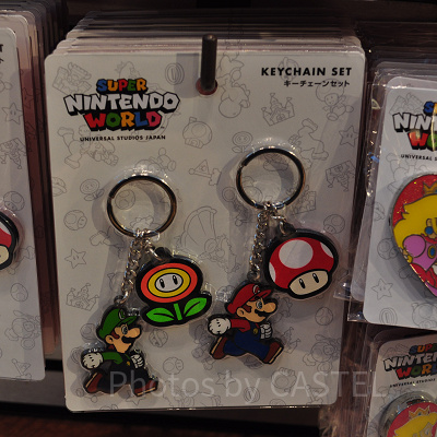 キーチェーンセット（マリオ＆ルイージ）