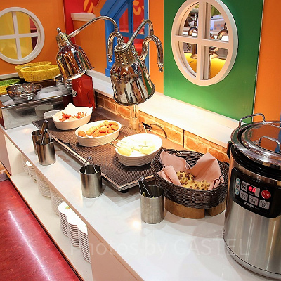 カジュアルレストラン イーポックのキッズコーナー