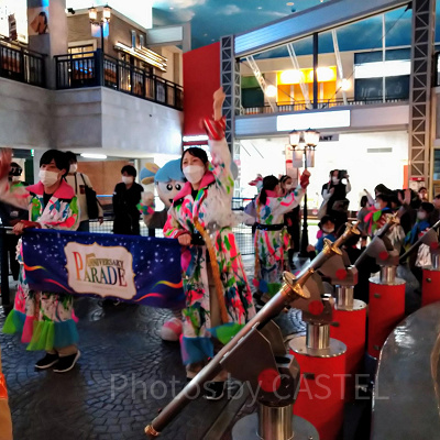 キッザニア甲子園のアニバーサリーパレード