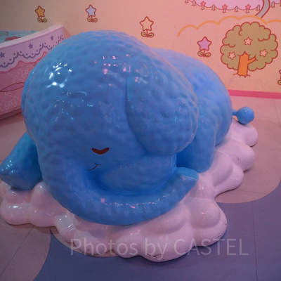 キキララ・雲の動物キャラクター