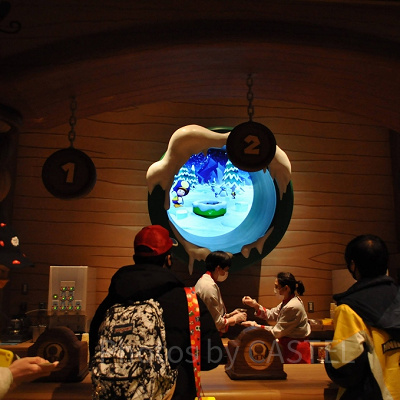 キノピオカフェのドリンクコーナー