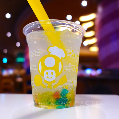 キノピオカフェのレモンスカッシュ