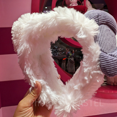 キティもこもこカチューシャ（白）