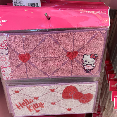 キティのハーフミニタオルセット
