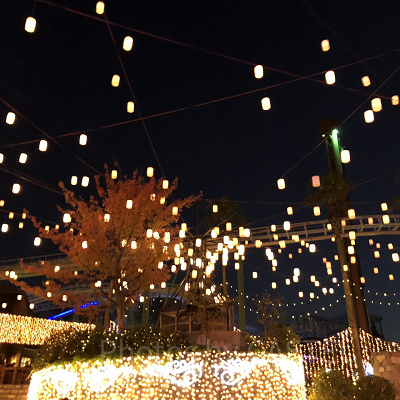 ランタンカーニバル広場（2017年撮影）