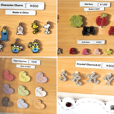 レザートリーティのサブパーツ・チャーム