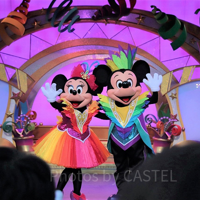レッツ・パーティグラ！のミッキーとミニー