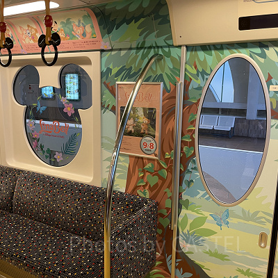 リーナベルのラッピングモノレール