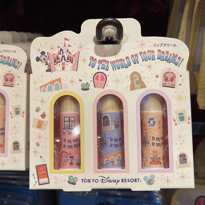 リップクリームセット(ディズニー窓&ドアグッズ)