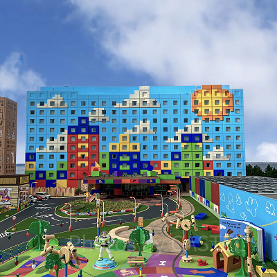 トイストーリーホテルの様子