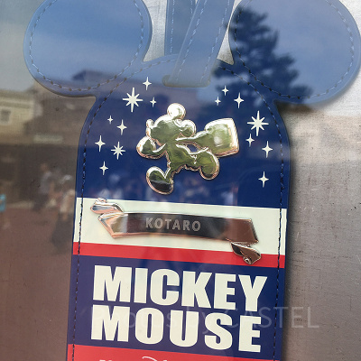 ラゲッジタグ（ミッキーマウス）
