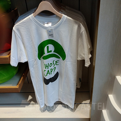 ルイージのTシャツ（白）