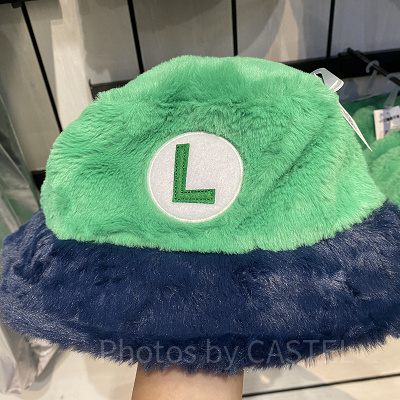 ルイージのもこもこバケットハット