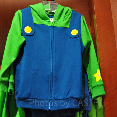 ルイージのなりきりパーカー