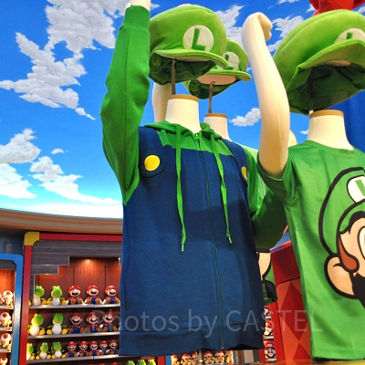 ルイージのなりきりパーカー