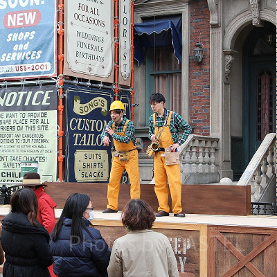 ルパン三世ザライブ／作業員はサックスを持って登場