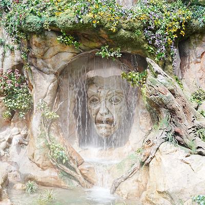 魔法の鏡のロックワーク