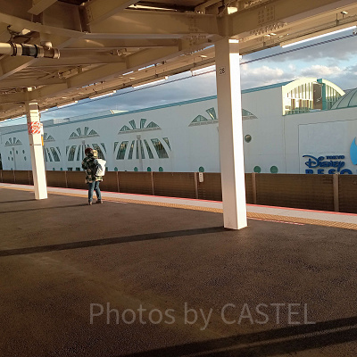 舞浜駅のホームが延伸！