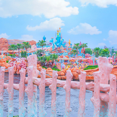ディズニーシーの地図:マーメイドラグーン