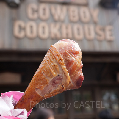 3月ディズニーランド混雑レポ：スモークターキーレッグ