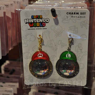 マリオとルイージのチャームセット