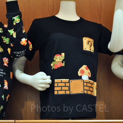 マリオとハテナブロックTシャツ