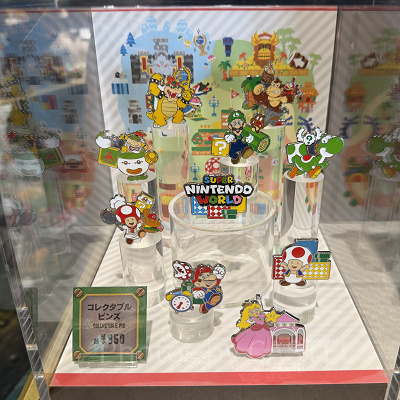 マリオエリア5周年コレクタブルピンバッジ
