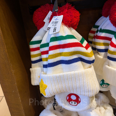 マリオボーダーキャップ（キッズ用）