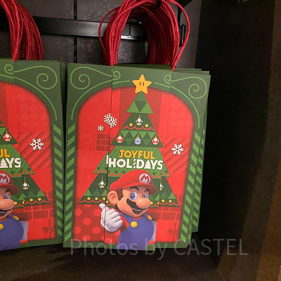 マリオのクリスマスギフトバッグ／USJクリスマスグッズ 2022