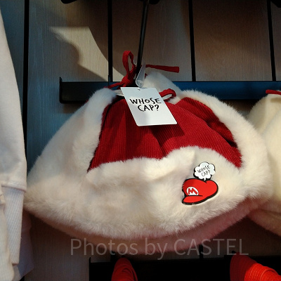 マリオの耳当てつき帽子