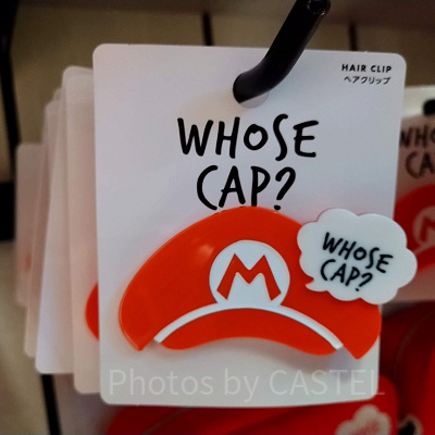 マリオのヘアクリップ