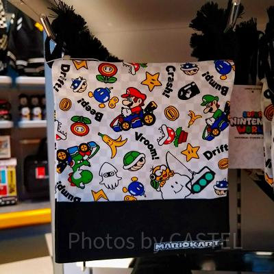 マリオカートの総柄巾着
