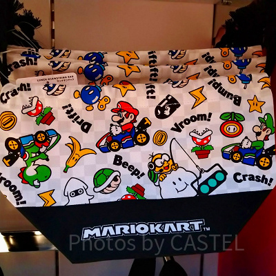 マリオカートの総柄ランチ巾着